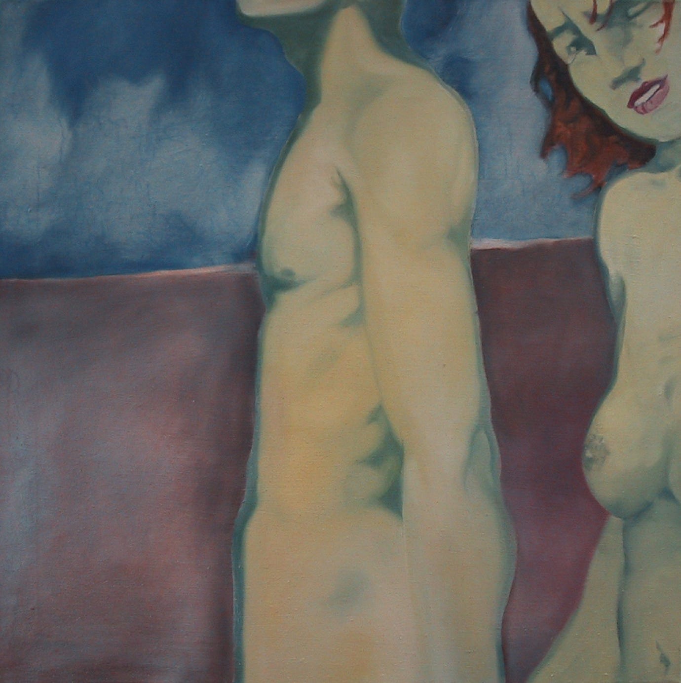 60x60 cm, oil on canvas, 1996