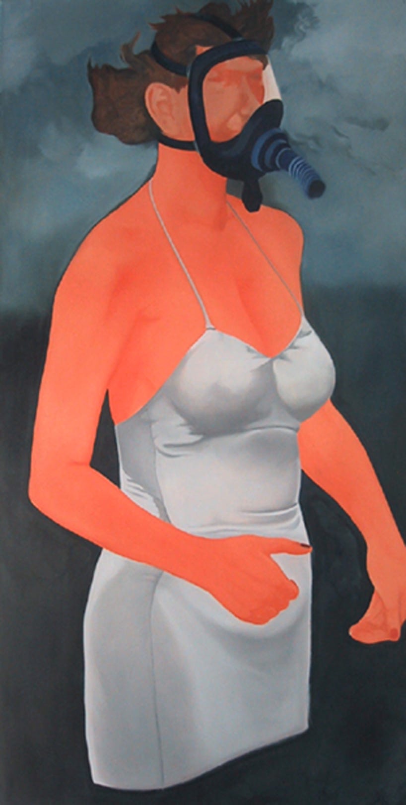 105x53 cm, oil on canvas, 2004