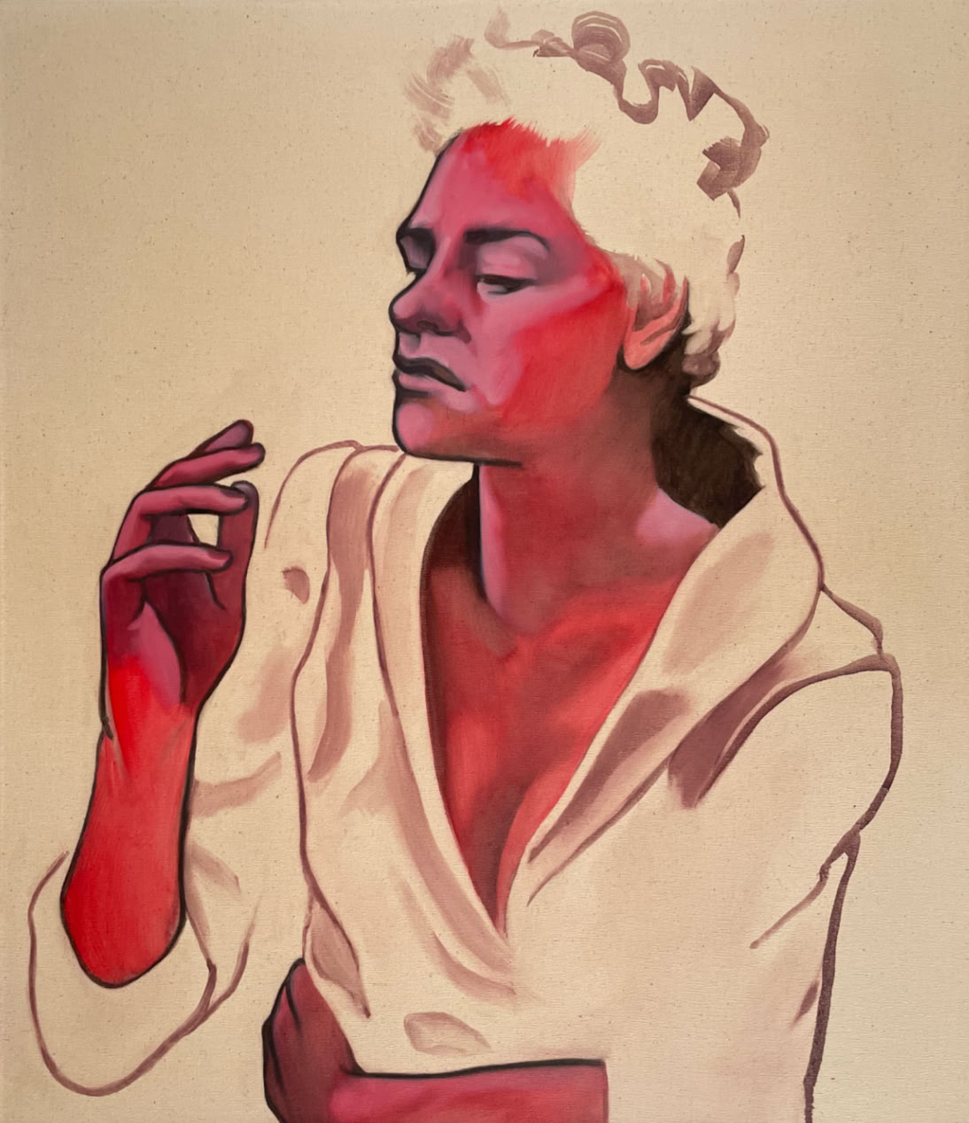 70x60 cm, oil on canvas, 2024