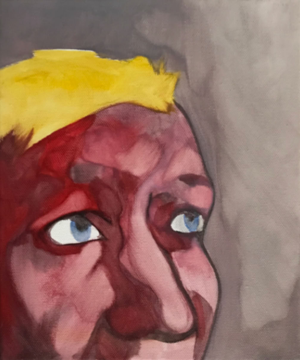 30x25 cm, oil on canvas, 2021