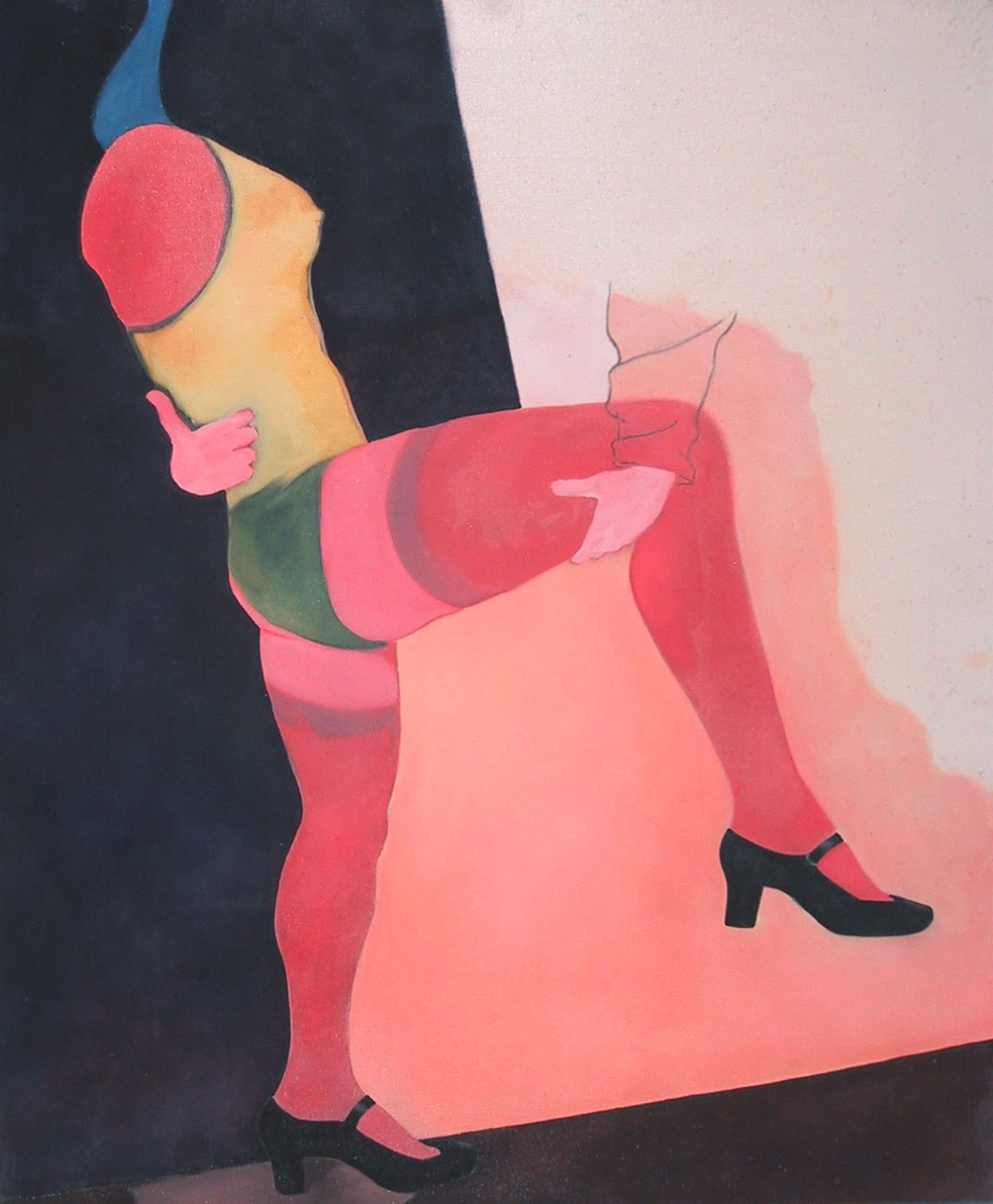 85x70 cm, oil on canvas, 2001